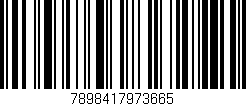 Código de barras (EAN, GTIN, SKU, ISBN): '7898417973665'