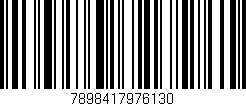 Código de barras (EAN, GTIN, SKU, ISBN): '7898417976130'
