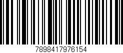 Código de barras (EAN, GTIN, SKU, ISBN): '7898417976154'
