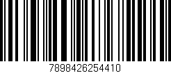 Código de barras (EAN, GTIN, SKU, ISBN): '7898426254410'