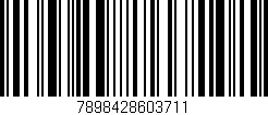 Código de barras (EAN, GTIN, SKU, ISBN): '7898428603711'