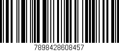 Código de barras (EAN, GTIN, SKU, ISBN): '7898428608457'