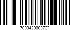 Código de barras (EAN, GTIN, SKU, ISBN): '7898428609737'