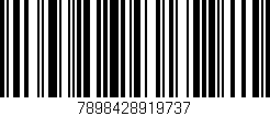 Código de barras (EAN, GTIN, SKU, ISBN): '7898428919737'