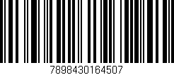 Código de barras (EAN, GTIN, SKU, ISBN): '7898430164507'