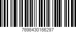 Código de barras (EAN, GTIN, SKU, ISBN): '7898430166297'