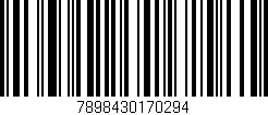Código de barras (EAN, GTIN, SKU, ISBN): '7898430170294'