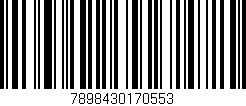 Código de barras (EAN, GTIN, SKU, ISBN): '7898430170553'