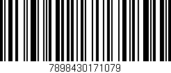 Código de barras (EAN, GTIN, SKU, ISBN): '7898430171079'