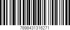 Código de barras (EAN, GTIN, SKU, ISBN): '7898431316271'