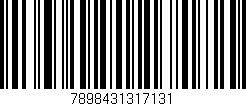 Código de barras (EAN, GTIN, SKU, ISBN): '7898431317131'