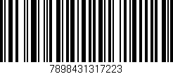 Código de barras (EAN, GTIN, SKU, ISBN): '7898431317223'