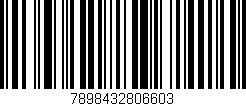Código de barras (EAN, GTIN, SKU, ISBN): '7898432806603'
