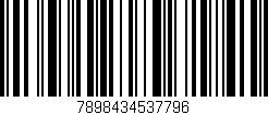 Código de barras (EAN, GTIN, SKU, ISBN): '7898434537796'
