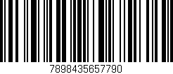 Código de barras (EAN, GTIN, SKU, ISBN): '7898435657790'