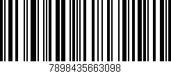 Código de barras (EAN, GTIN, SKU, ISBN): '7898435663098'