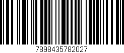 Código de barras (EAN, GTIN, SKU, ISBN): '7898435782027'