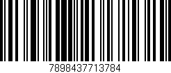 Código de barras (EAN, GTIN, SKU, ISBN): '7898437713784'