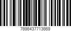 Código de barras (EAN, GTIN, SKU, ISBN): '7898437713869'