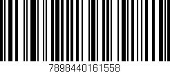 Código de barras (EAN, GTIN, SKU, ISBN): '7898440161558'