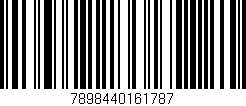 Código de barras (EAN, GTIN, SKU, ISBN): '7898440161787'