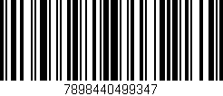 Código de barras (EAN, GTIN, SKU, ISBN): '7898440499347'
