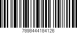 Código de barras (EAN, GTIN, SKU, ISBN): '7898444184126'