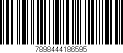 Código de barras (EAN, GTIN, SKU, ISBN): '7898444186595'