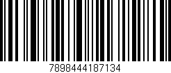 Código de barras (EAN, GTIN, SKU, ISBN): '7898444187134'