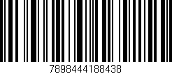 Código de barras (EAN, GTIN, SKU, ISBN): '7898444188438'