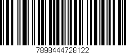 Código de barras (EAN, GTIN, SKU, ISBN): '7898444728122'
