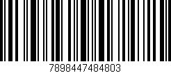 Código de barras (EAN, GTIN, SKU, ISBN): '7898447484803'