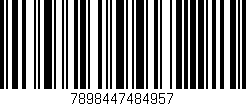 Código de barras (EAN, GTIN, SKU, ISBN): '7898447484957'