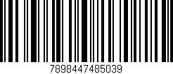 Código de barras (EAN, GTIN, SKU, ISBN): '7898447485039'