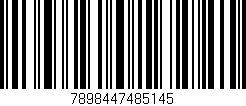 Código de barras (EAN, GTIN, SKU, ISBN): '7898447485145'