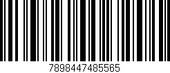 Código de barras (EAN, GTIN, SKU, ISBN): '7898447485565'