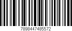 Código de barras (EAN, GTIN, SKU, ISBN): '7898447485572'