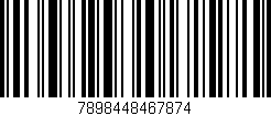 Código de barras (EAN, GTIN, SKU, ISBN): '7898448467874'