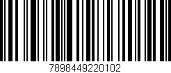 Código de barras (EAN, GTIN, SKU, ISBN): '7898449220102'