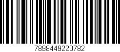 Código de barras (EAN, GTIN, SKU, ISBN): '7898449220782'