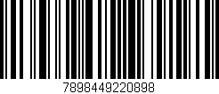 Código de barras (EAN, GTIN, SKU, ISBN): '7898449220898'