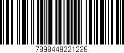 Código de barras (EAN, GTIN, SKU, ISBN): '7898449221239'