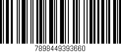 Código de barras (EAN, GTIN, SKU, ISBN): '7898449393660'