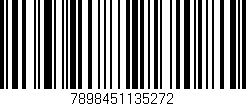 Código de barras (EAN, GTIN, SKU, ISBN): '7898451135272'