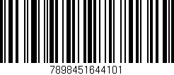 Código de barras (EAN, GTIN, SKU, ISBN): '7898451644101'