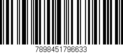 Código de barras (EAN, GTIN, SKU, ISBN): '7898451796633'