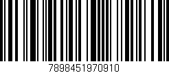 Código de barras (EAN, GTIN, SKU, ISBN): '7898451970910'