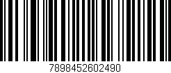 Código de barras (EAN, GTIN, SKU, ISBN): '7898452602490'