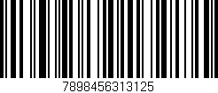 Código de barras (EAN, GTIN, SKU, ISBN): '7898456313125'