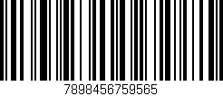 Código de barras (EAN, GTIN, SKU, ISBN): '7898456759565'